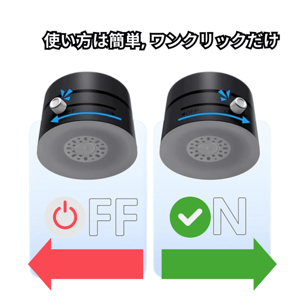 MagniGrip 360™真空吸着式磁気スマホスタンド